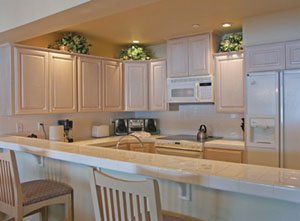 Interior of the Worldmark Arrow Point Kitchen